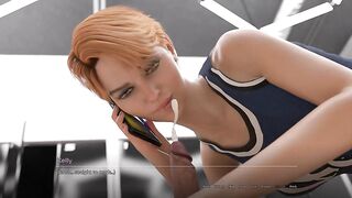 The Spellbook - Gameplay - Roleplay - Cheating Girlfriend Gives Oral-job Whilst Talking with Boyfriend