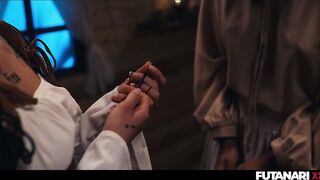 Brunette hair Shemale hentai Jizz flow Black - Sarah Heizel