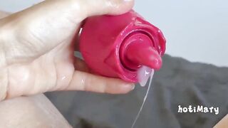 FPOV Creampie Oozing Cunt lick and eat Large Squirting Climax