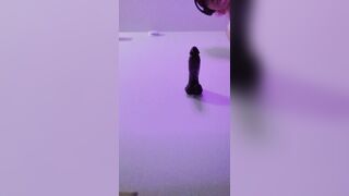 Teasing Wall Screw in Pink and Ebony