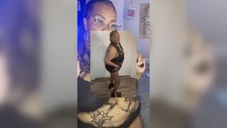 Obese with large titty need smokin' a blunt