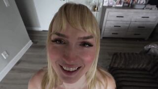 Blake Sweet Gets Creampied by Her Tutor POV