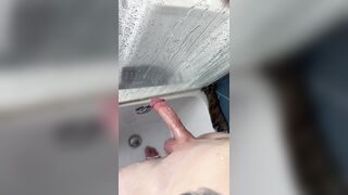 Concupiscent Shower Jerk off