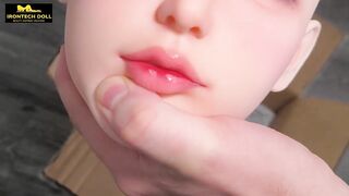 Lastly it's here! Recent Irontech doll head Ros Max! Made from premium Silicone, movable jaw!