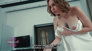 Show Me What U Can Do! Step Mama Puts Step Daughter to the Test - Kisscat & Jessie Ames