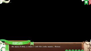 Part three - Yoichi screwed Keitaro with his large rod (russian voice)