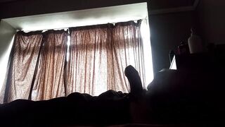amateur masturbation session with stoned dinosaur