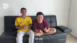 A football match has 2 allies so tense that they come to a conclusion to confess they're not as str8 as they appear to be and they have anal sex - RELAXINGADRIAN