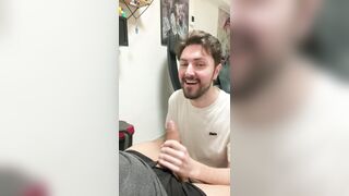 sucking my latin ally shlong and making him cum