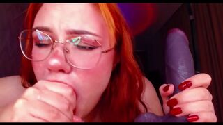 Little Wendy is a indecent deepthroat with 2 large dongs.