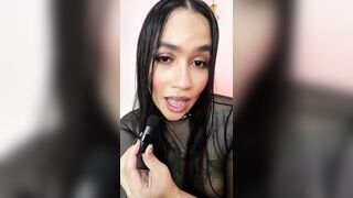 jhoanitacat sissy roleplay implores for deepthroat action