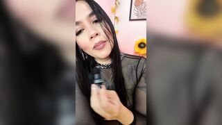 jhoanitacat sissy roleplay implores for deepthroat action
