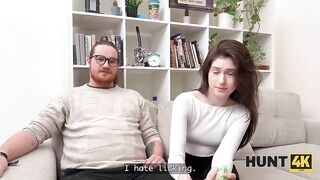 HUNT4K. I at no time Cum with my Nerd BF