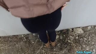 Public Agent - This babe had not ever felt meat like this inside her petite cunt previous to