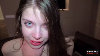 Neighbour Beauty Sneaked Onto My Balcony To Get Banged Hard