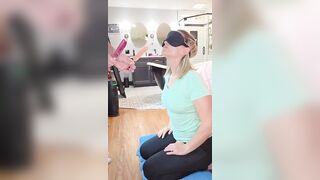 Wife tricked with blindfold smack test