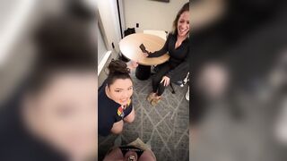 This chab nearly gotta screw us but got cucked instead! Amateur FFM Cucking!