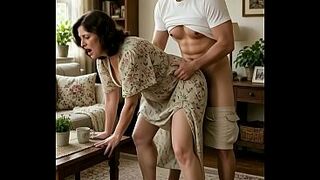 hawt aged woman screw male ai sex at home fake