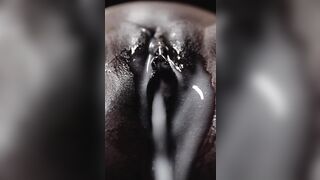 Black Stomach Inflation - Biggest Cumflation Sex