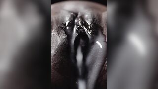 Black Stomach Inflation - Biggest Cumflation Sex