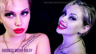 two pairs of seductive lips - Double vigour of attraction!