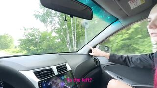 "Please not in the Vagina, I've a boyfriend" A cute student paid with her backdoor for the journey