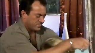 Breasty sweetheart hard sex on the bed