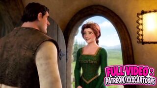 Fiona discovered shreks home unfathomable in the forrest
