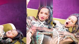 Tattooed Punk Gals Go Wild with Biggest Toys