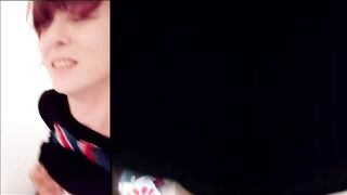 Screwing a redhead tranny taut rectal hole