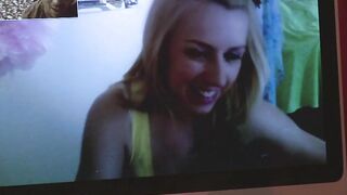 Inked Golden-haired Bombshell Stretched by Thick Ramrod
