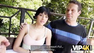 VIP4K. Sofi Miel likes riding a Stranger's Shlong