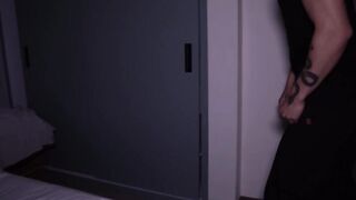 Unknown Chap Screws a Brunette hair with Large Boobs Whilst That babe's Home Alone