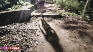 During the time that I was working out in the park, a stranger offered me a lot of cash, and I let him bang me out of a cock rubber until this chab came inside me twice.