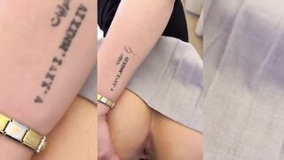 A charming blond gets her moist twat pounded hard in POV by a thick penis