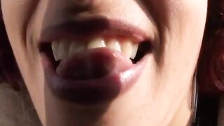 Wicked amateur italian whore with large breasts takes a wonderful dong