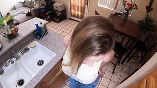 Virtual Sex POV Banging The Plumber And Getting A MASSIVE FACIAL!