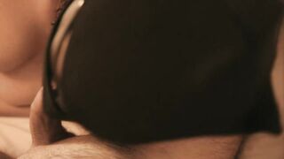 Lovely Sucking on His Lap Until I Take It All in My Throat - Fellatio Creampie