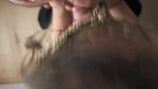Fake Kiss Trap! Dragged By The Penis For A Sloppy POV Oral job & Cleanup ?