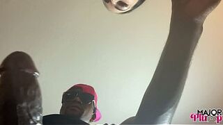 Iluv Shauna Takes Doggy style And Jacks Rome Major Off!