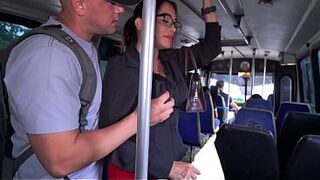 Risky Bus Ride Part two: I Screw My Teacher's Juicy Vagina Raw & Cum Inside Her