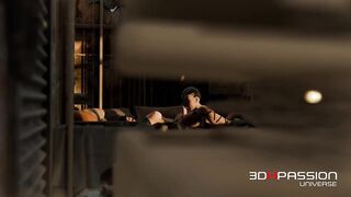 Shemale hentai Mastix Taryn Coarse Bangs Her Toy in Abandoned Desert Ruins – Deepthroat, Reverse Cowgirl & Hard Doggy style