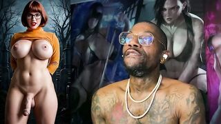 Transgender Bitch Getting Her Penis Sucked Off, Large Breast Floozy Riding Transgender Jock, Gigantic Trans Ramrod Handsfree Cumming, Velma Being A Knob Tease, AI Generated