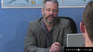 GENDERX FILMS - Sexy Trans Janelle Fennec Takes Each Inch of Her Student's Biggest Jock
