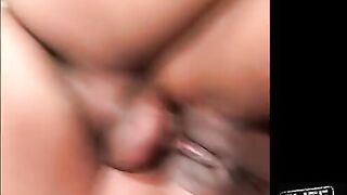 Black wench enjoys her 1st time ace bang in her porn casting vid shoot