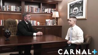 MasonicBoys - Hot, suited, Kristofer Weston pops cute virgin's cherry