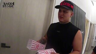 Spanish Blog - ALeja Palacios filming her 1st porn clip with a debut actor in front of her cuckold spouse - BackstageClub