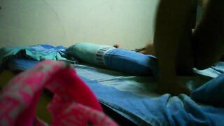 The charming youthful Tammy having sex in a motel and receiving his cum