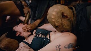Monster Penis Double Penetration - Anna De Ville