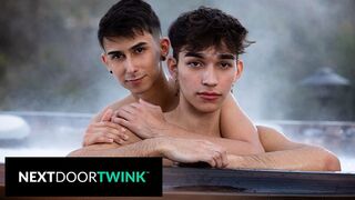 NEXT DOOR TWINK - 2 Shy Duoks Turn Sexually excited - Kai & Dylan’s Large Ramrods in Moist Duok Screw Session